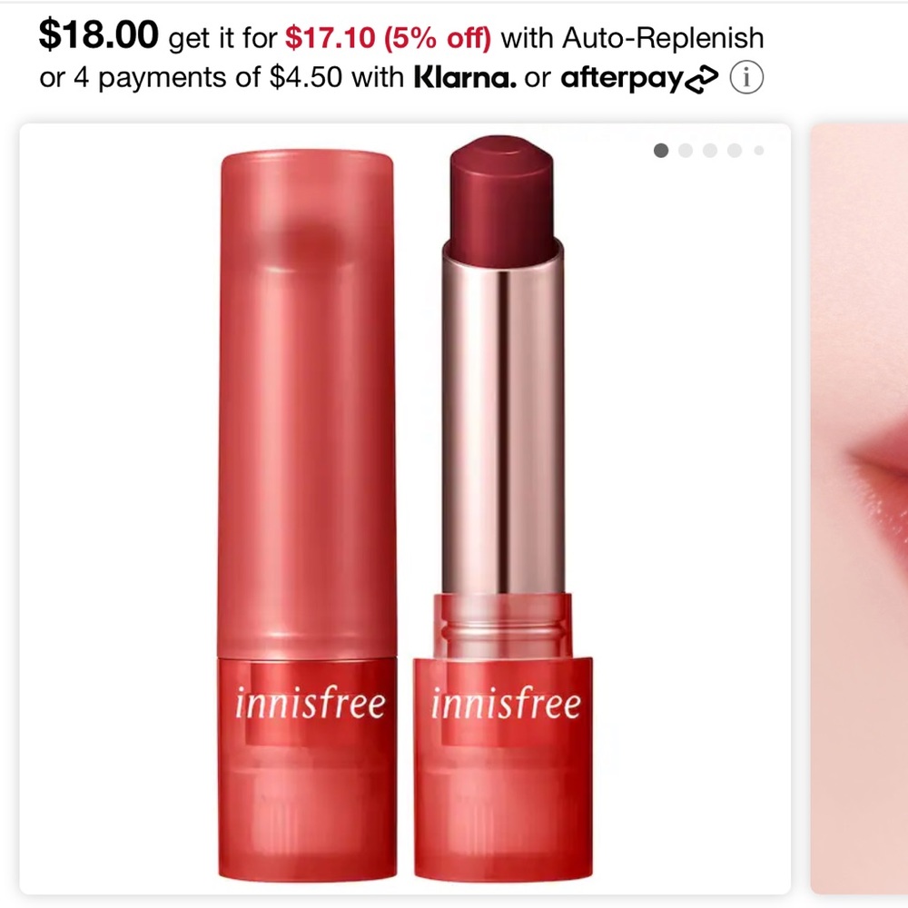 Innisfree hydrating dewy tint balm